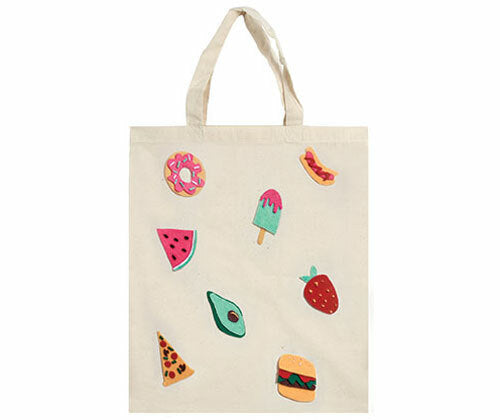 Calico Bags with Handles - Pack of 10