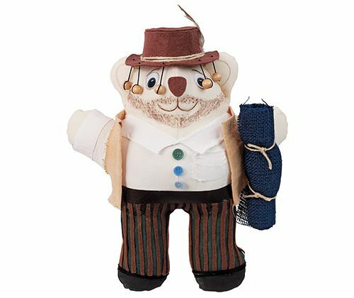 Calico Teddy Bears - Pack of 10