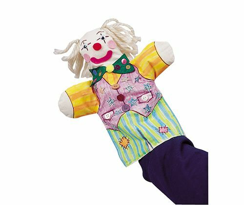 Calico Hand Puppets - Pack of 10