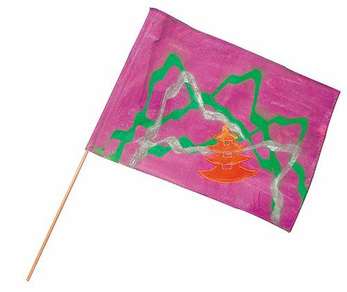 Calico Flags (Pre-Cut) - Pack of 10