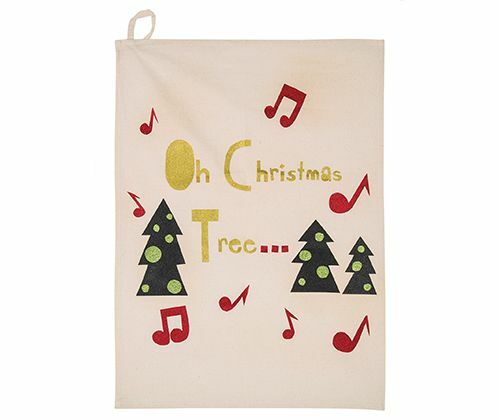 Calico Tea Towels - Pack of 5