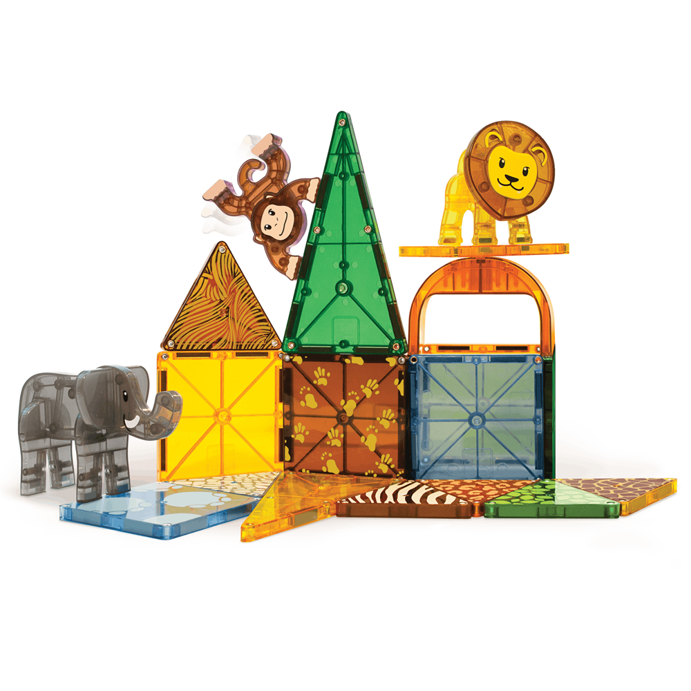 Magna-Tiles Safari Animals - 25 Piece Set - view 2