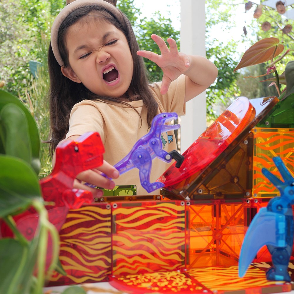 Magna-Tiles Dino World - 40 Piece Set - view 3