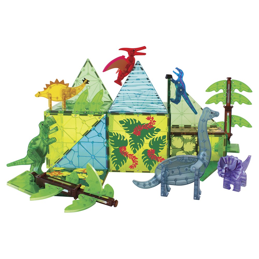 Magna-Tiles Dino World XL - 50 Piece Set - view 2