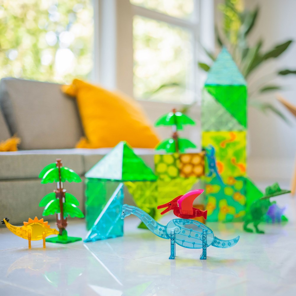 Magna-Tiles Dino World XL - 50 Piece Set - view 3