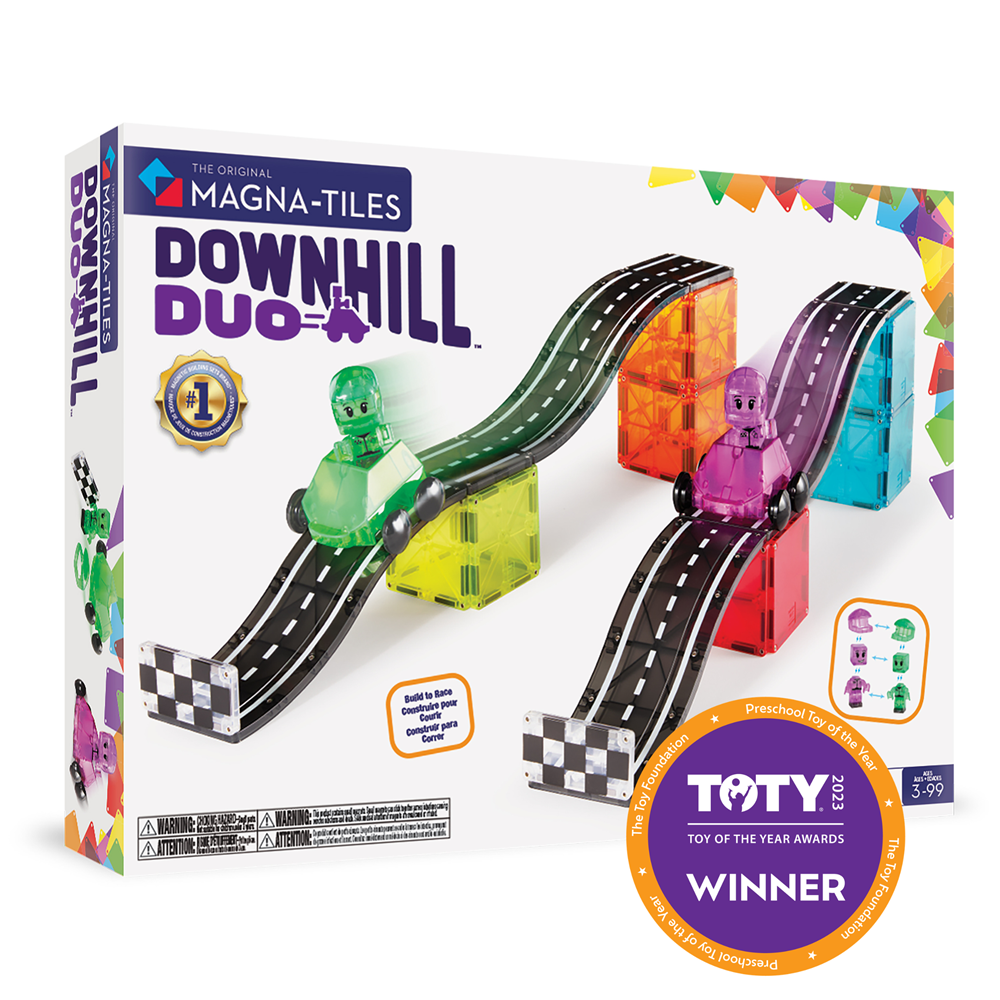 Magna-Tiles Downhill Duo - 40 Piece Set