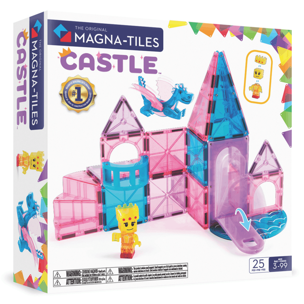 Magna-Tiles Castle - 25 Piece Set