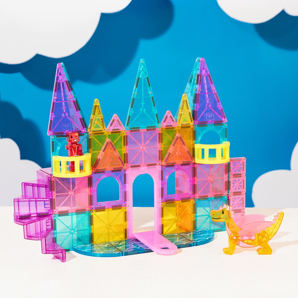 Magna-Tiles Castle DLX + microMAGS - 48 Piece Set - view 2