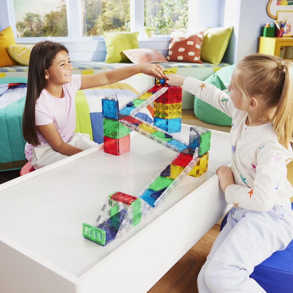 Magna-Tiles Rail Racers Deluxe - 90 Piece - view 3