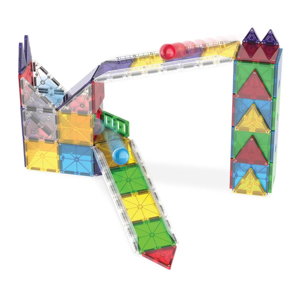 Magna-Tiles Rail Racers Deluxe - 90 Piece - view 2