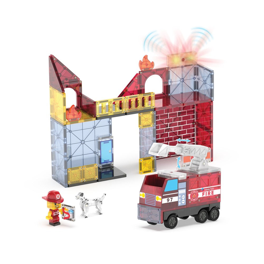 Magna-Tiles Fire Station - 50 Piece - view 2
