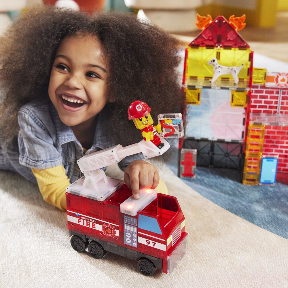 Magna-Tiles Fire Station - 50 Piece - view 3