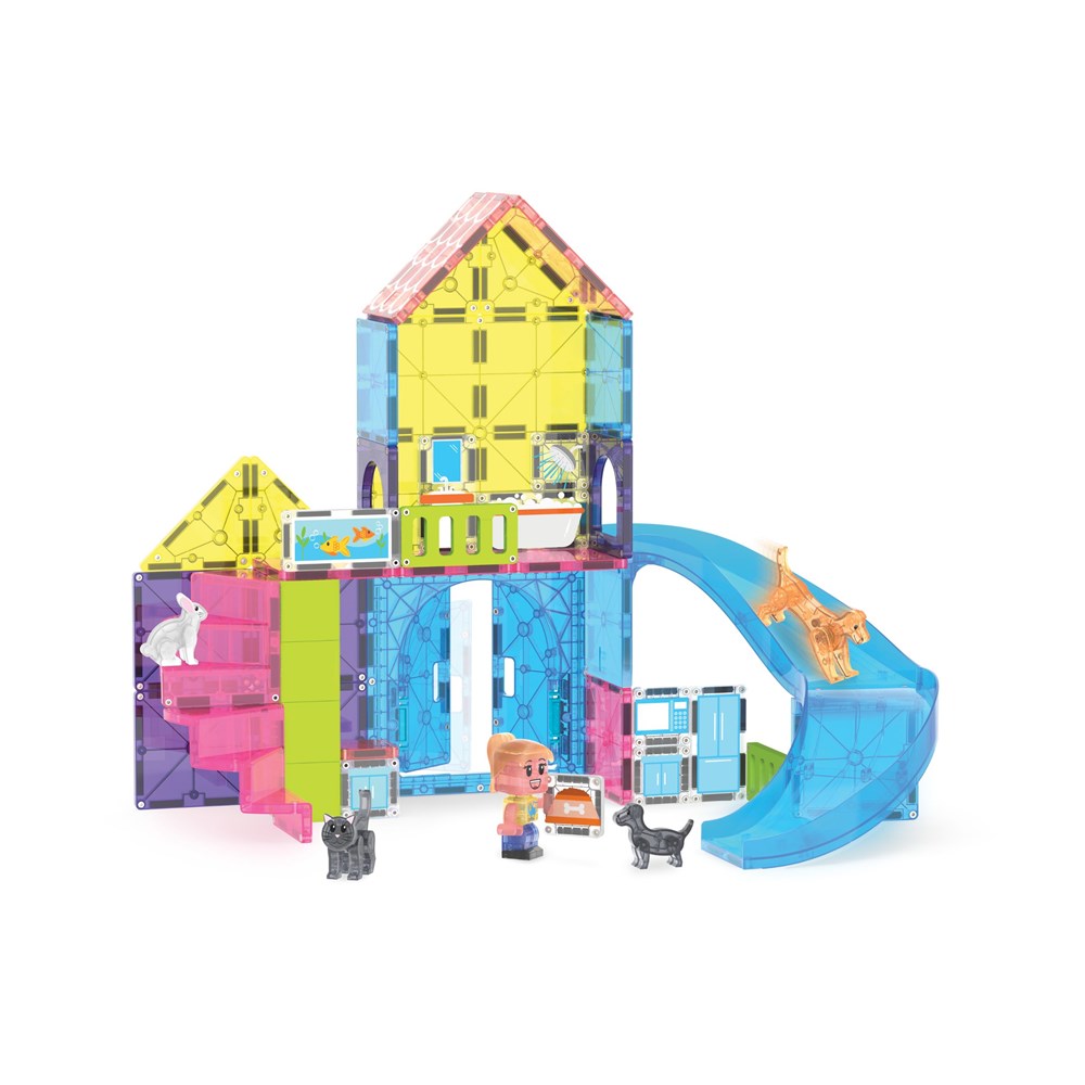 Magna-Tiles Pet Playhouse - 50 Piece - view 3