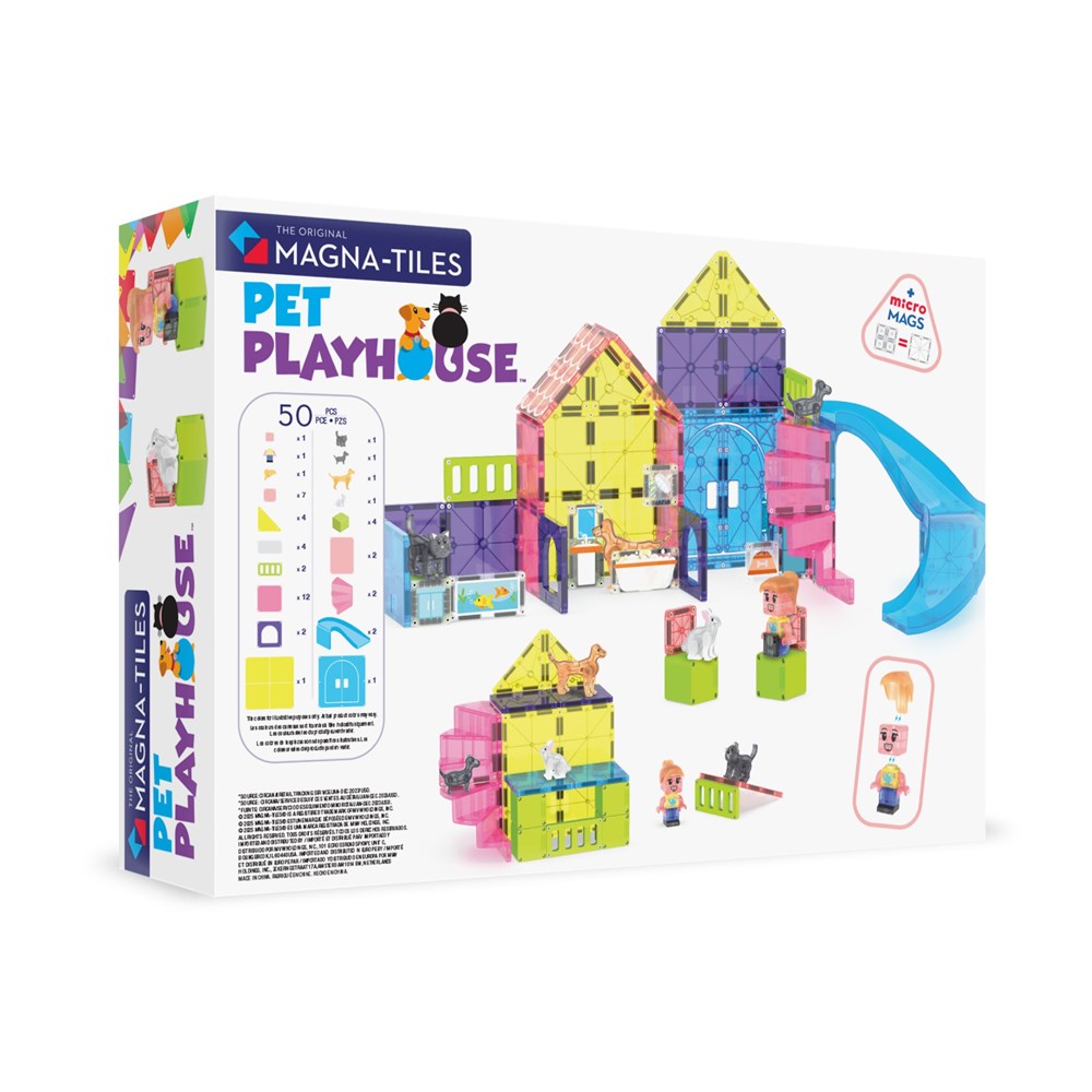Magna-Tiles Pet Playhouse - 50 Piece - view 2