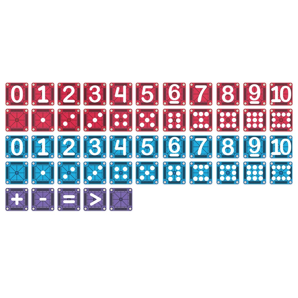 Magna-Tiles MicroMAGS - Learn Numbers - view 3