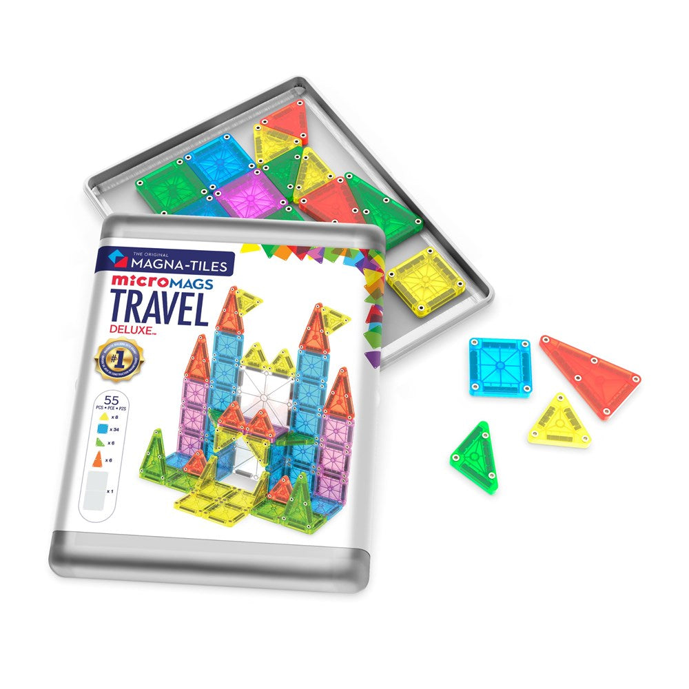 Magna-Tiles microMAGS Travel Set Deluxe - 55 Piece - view 2