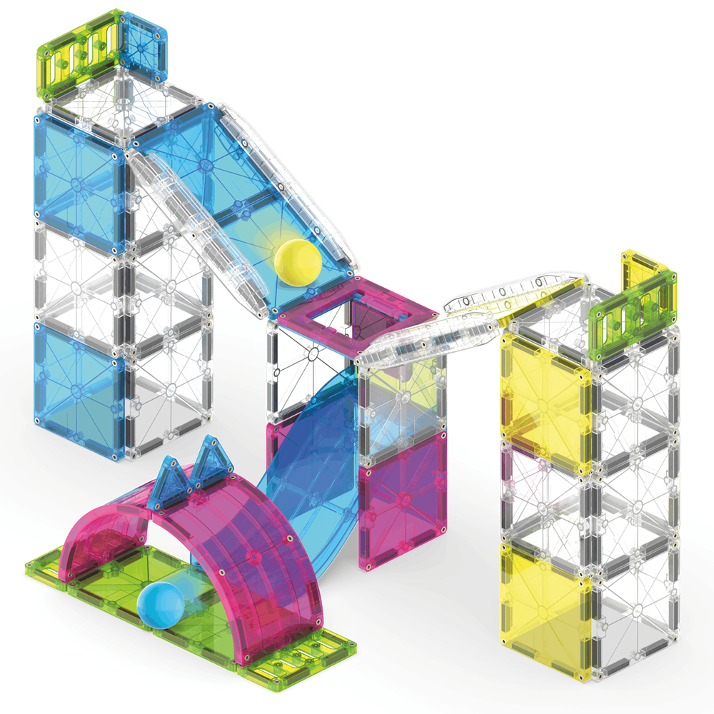 Magna-Tiles Rail Racers Max - 80 Piece - view 2