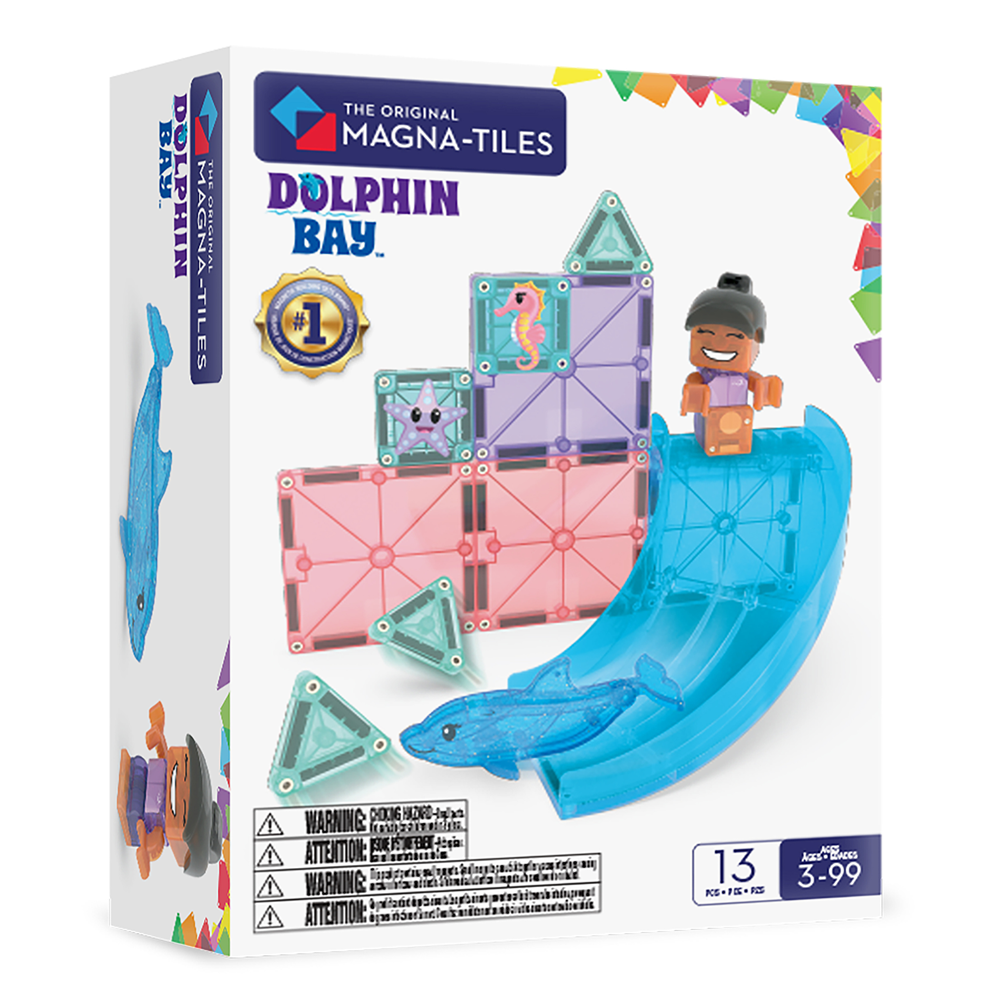 Magna-Tiles Dolphin Bay - 13 Piece