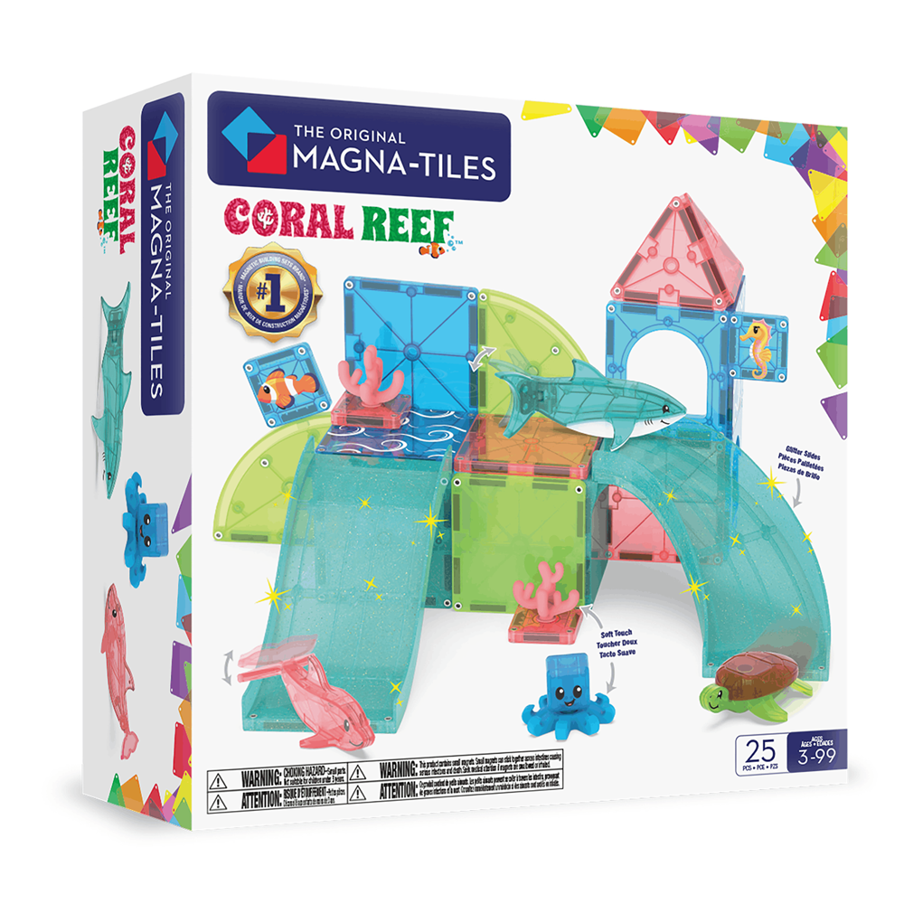 Magna-Tiles Coral Reef - 25 Piece