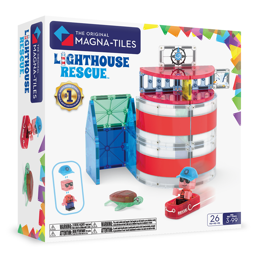Magna-Tiles Lighthouse Rescue - 26 Piece