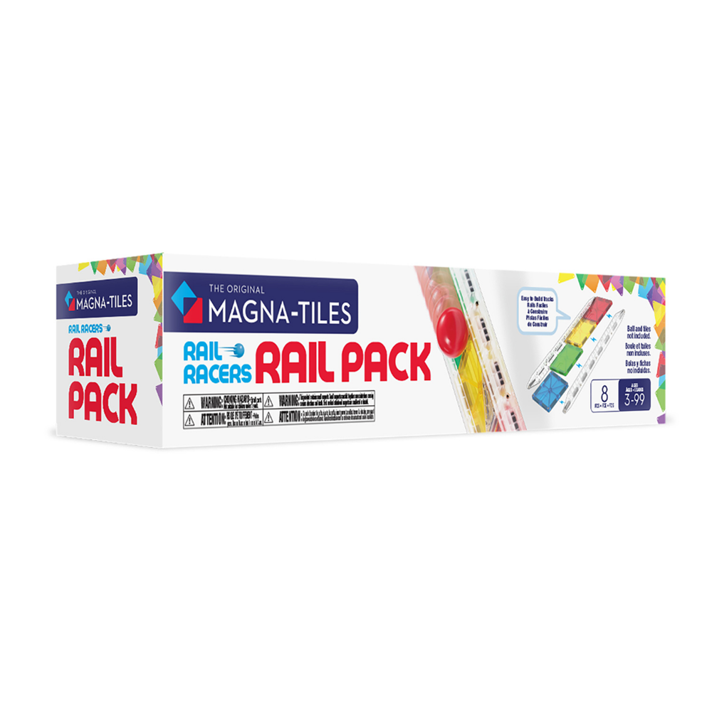 Magna-Tiles Rail Racer - Rail Pack