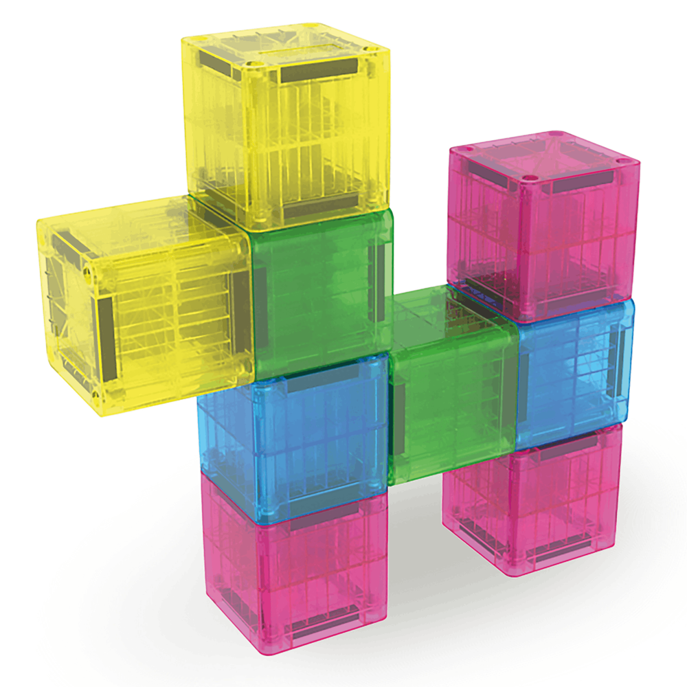 Magna-Tiles microMAGS - Cubes 9-Piece Magnetic Set - view 2