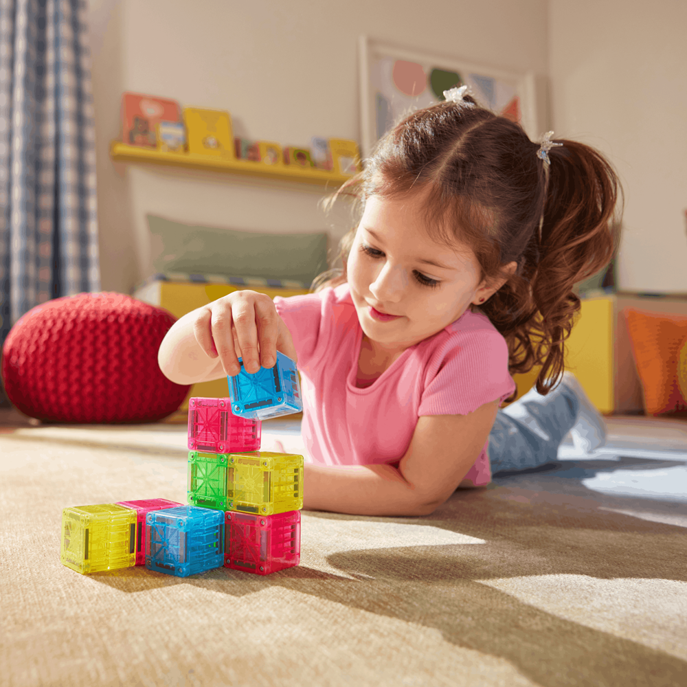 Magna-Tiles microMAGS - Cubes 9-Piece Magnetic Set - view 3