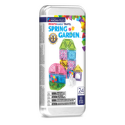 Magna-Tiles microMAGS - Spring Garden 24-Piece Travel Set