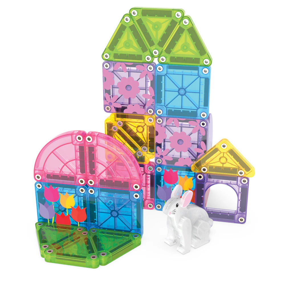 Magna-Tiles microMAGS - Spring Garden 24-Piece Travel Set - view 2