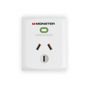 Monster Single Socket Surge Protector White [MT-FPSP1700W]