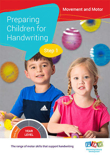 Preparing Children for Handwriting - Step 1