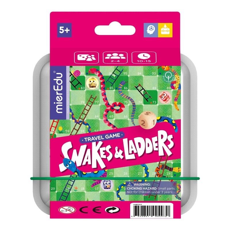 mierEdu Travel Game - Snakes and Ladders