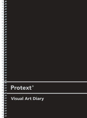 Protext A4 Visual Art Diary (Black Cover) - 60 Sheets