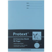 Protext A4 Exercise Book - 8mm Ruled (Rabbit) 96PG