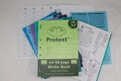 Protext A4 Binder Book - 8mm Ruled (Koala) 48PG (Pack of 20)