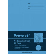 Protext A4 Exercise Book - 14mm Dotted Thirds (Lion) 64PG