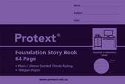 Protext Story Book 24mm Dotted Thirds (64PG) - 165x240mm