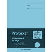 Protext 330x245mm Exercise Book - 24mm Dotted Thirds (Ape) 64PG