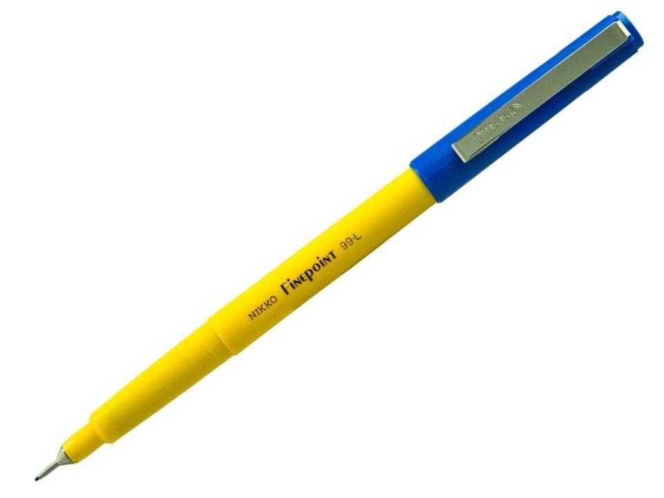 Nikko Pen - 0.4mm Fineline: Blue (Box of 12)