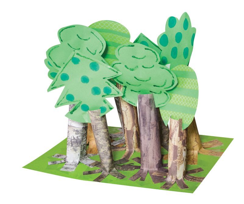 Pattern Paper (A3) - Bark