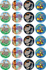 New Zealand Design - Maori Language Merit Stickers