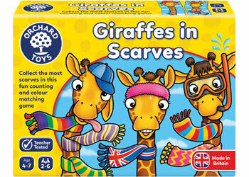 Orchard Toys - Giraffes in Scarves