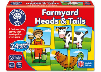 Orchard Toys - Farmyard Heads & Tails
