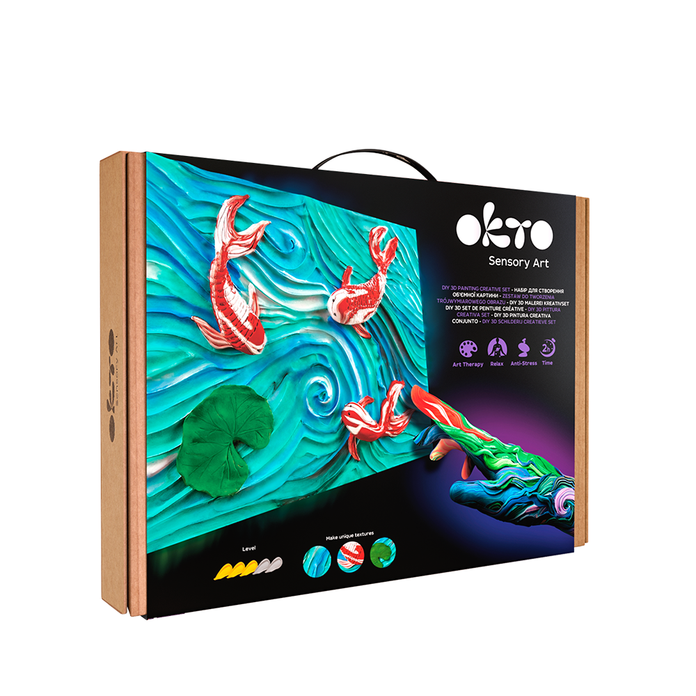Okto Sensory Art Creative Set: Koi Carps