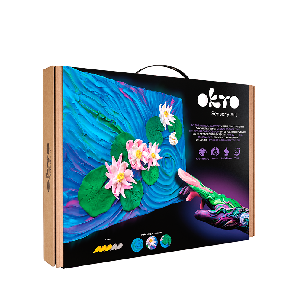 Okto Sensory Art Creative Set: Water Lilies