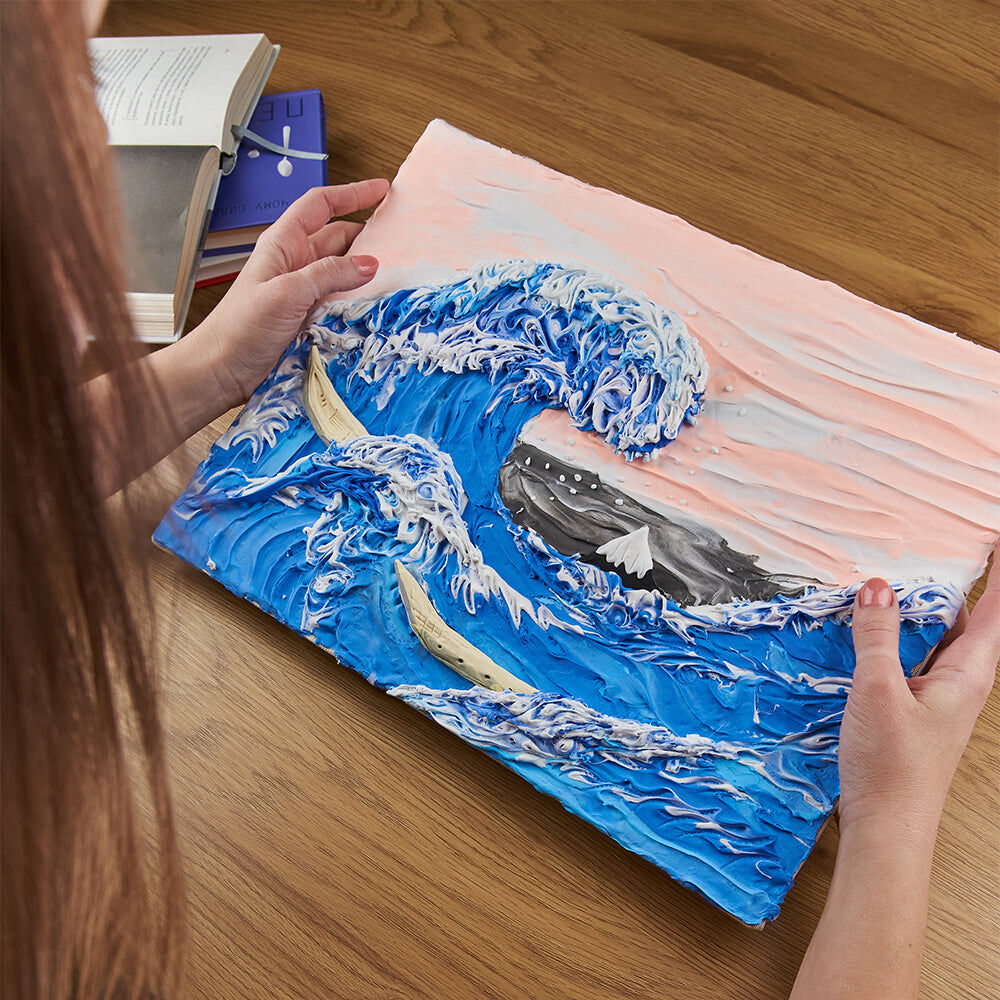 Okto Sensory Art Creative Set: Big Wave in Kanawaga