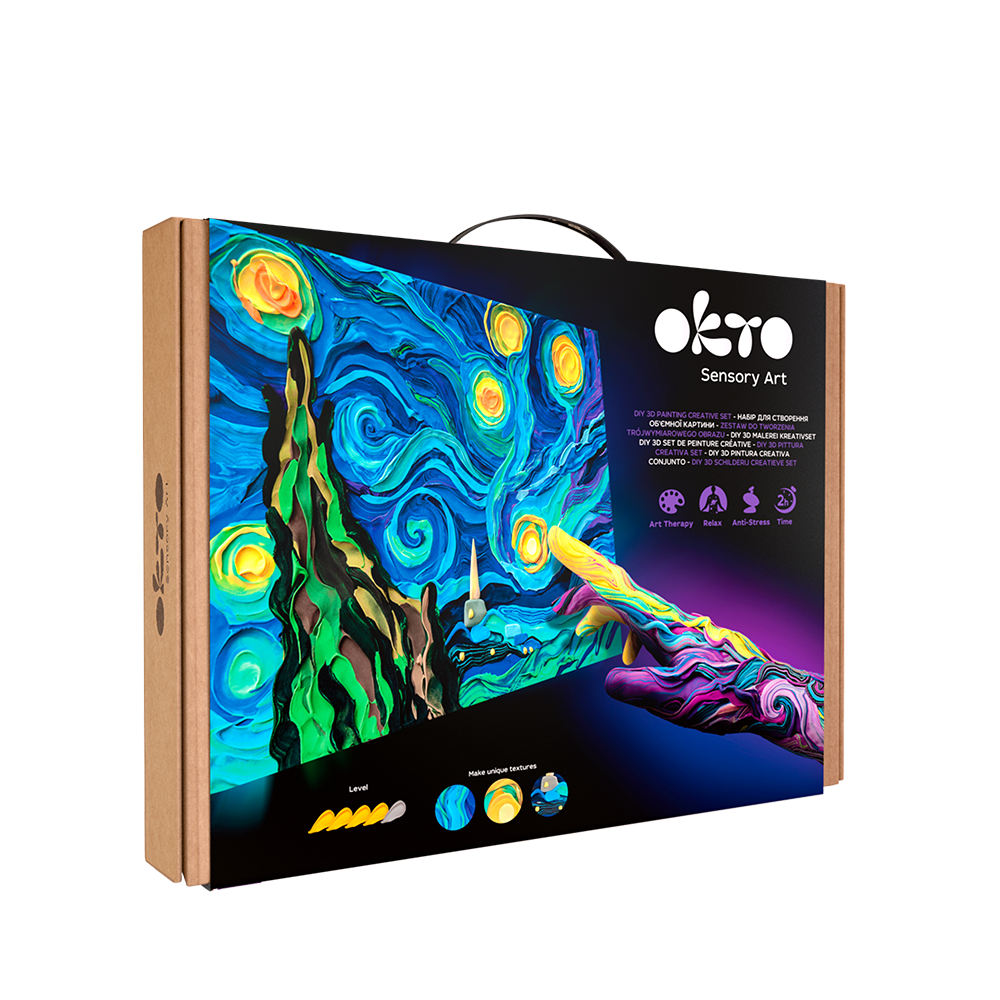 Okto Sensory Art Creative Set: Starry Night