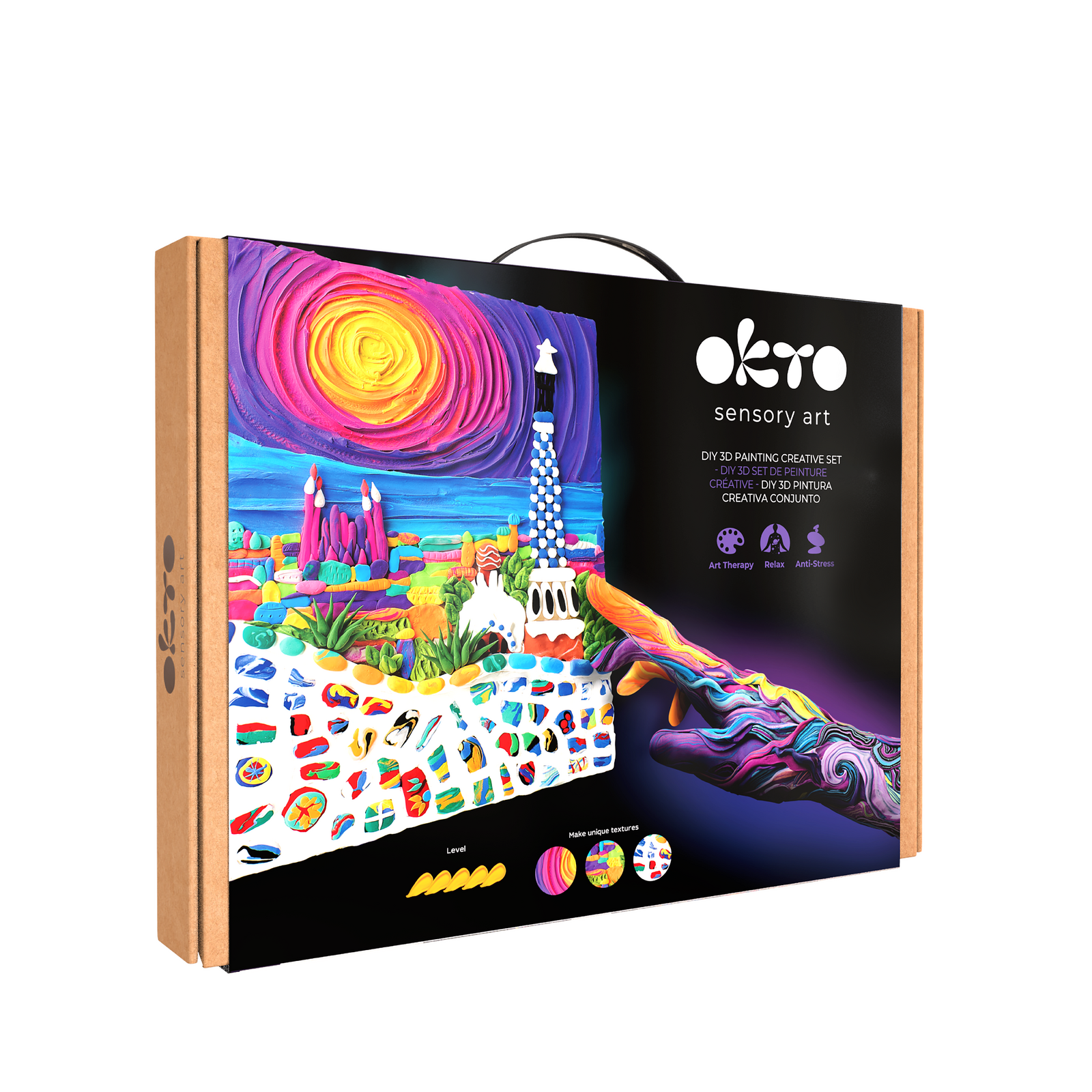 Okto Sensory Art 3D Creative Set: Barcelona Park Guell