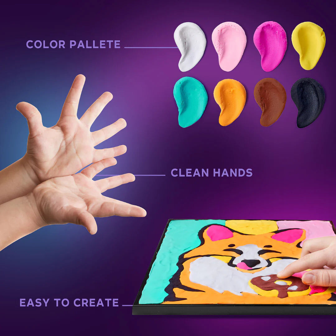 Okto Paint by Numbers with Clay: Fox