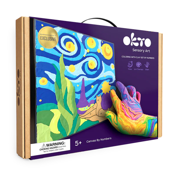 Okto Paint by Numbers with Clay: Little Prince Starry Night